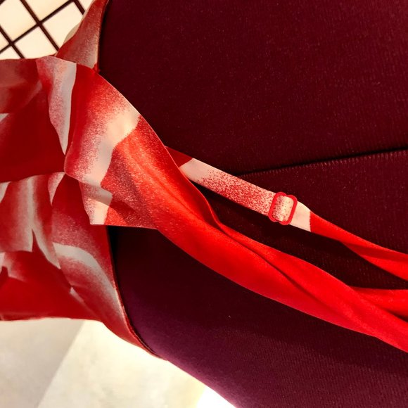 Floral One Shoulder Dress with Bow - Picture 5 of 5